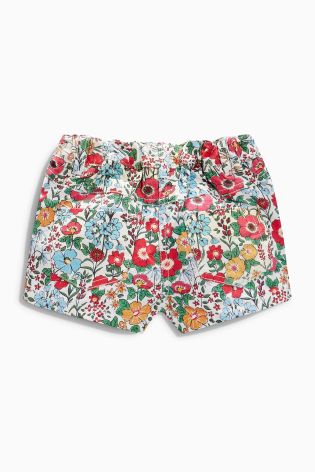 Floral Five Pocket Shorts (3mths-6yrs)